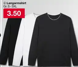 Woolworth Langarmshirt Angebot