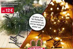 Woolworth Led-lichterkette mit nacht-/lichtsensor Angebot
