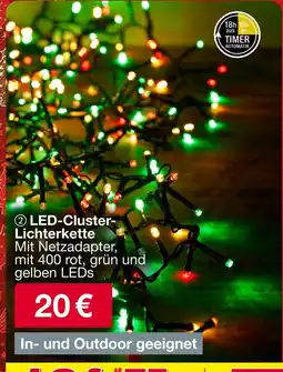 Woolworth Led-cluster-lichterkette Angebot