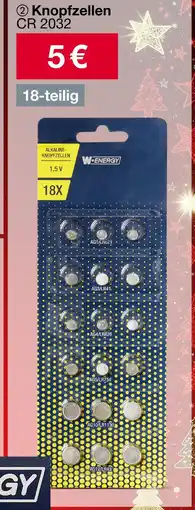 Woolworth W-energy knopfzellen cr 2032 Angebot