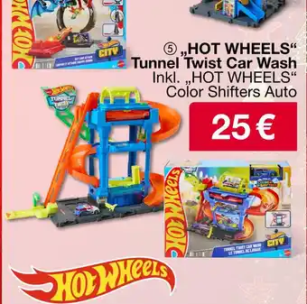 Woolworth Hot wheels tunnel twist car wash Angebot
