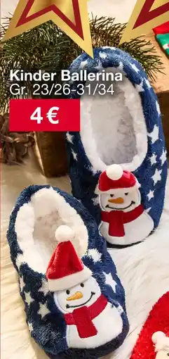 Woolworth Kinder ballerina Angebot