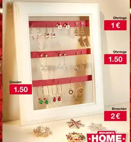 Woolworth Ohrringe 1 Angebot
