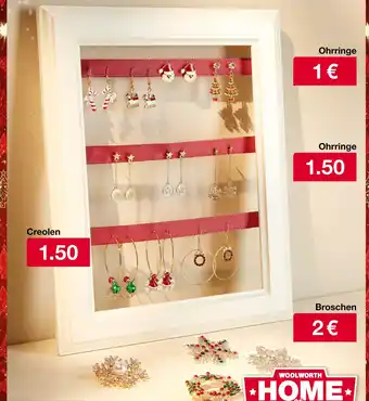 Woolworth Ohrringe 1 Angebot