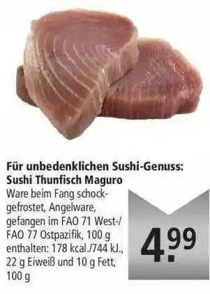 Marktkauf Sushi Thunfisch Maguro Angebot