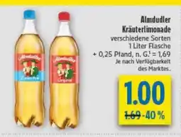 diska Almdudler Kräuterlimonade Angebot