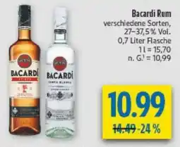 diska Bacardi Rum Angebot