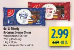 diska Gut & Günstig Aachener Domino Steine Angebot