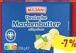 Aldi Nord Milsani Deutsche Markenbutter Angebot