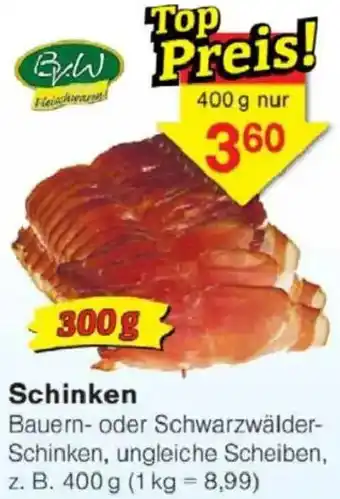 Jawoll Schinken Angebot