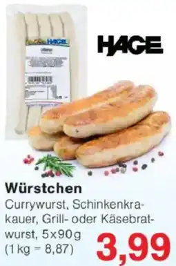 Jawoll HAGE Würstchen Angebot