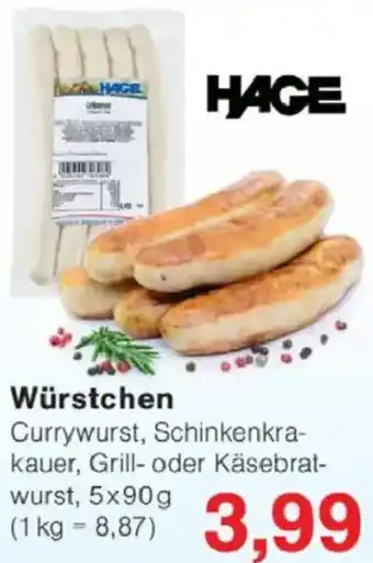 Jawoll HAGE Würstchen Angebot