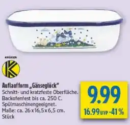 diska KRUGER Auflaufform ,,Gänseglück" Angebot