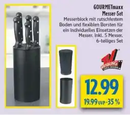 diska GOURMETmaxx Messer-Set Angebot