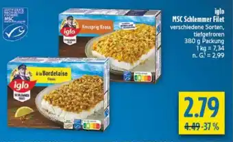 diska iglo MSC Schlemmer Filet Angebot