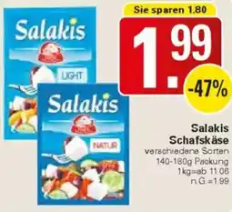 WEZ Salakis Schafskäse Angebot