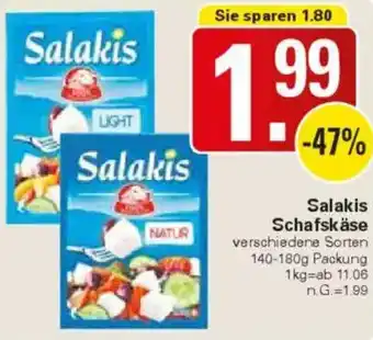 WEZ Salakis Schafskäse Angebot