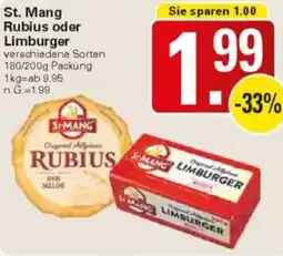 WEZ St. Mang Rubius oder Limburger Angebot