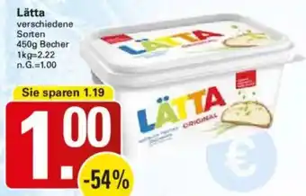 WEZ Lätta Angebot