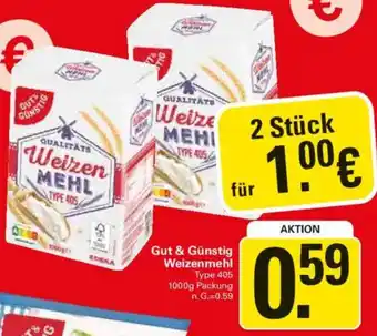 WEZ Gut & Günstig Weizenmehl Angebot