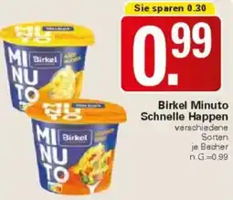WEZ Birkel Minuto Schnelle Happen Angebot