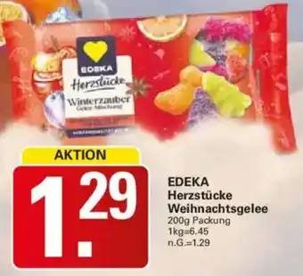 WEZ EDEKA Herzstücke Weihnachtsgelee Angebot