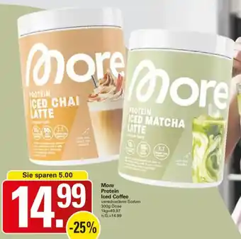 WEZ More Protein Iced Coffee Angebot