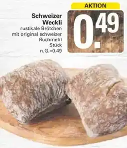 WEZ Schweizer Weckli Angebot