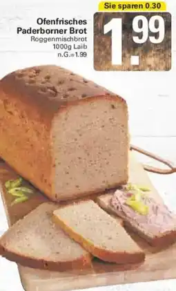 WEZ Ofenfrisches Paderborner Brot Angebot
