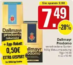 WEZ Dallmayr Prodomo Angebot