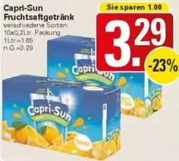 WEZ Capri-Sun Fruchtsaftgetränk Angebot
