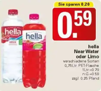 WEZ hella Near Water oder Limo Angebot