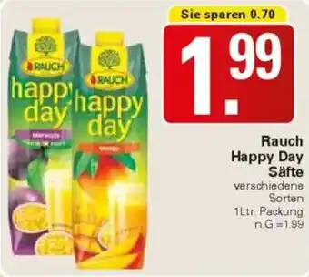 WEZ Rauch Happy Day Säfte Angebot