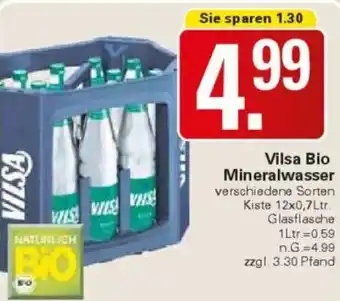 WEZ Vilsa Bio Mineralwasser Angebot