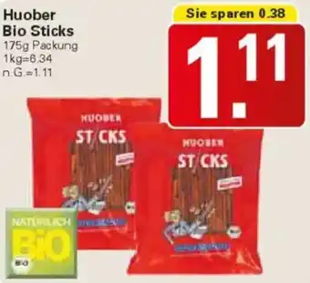 WEZ Huober Bio Sticks Angebot