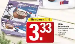 WEZ Milka Snow Balls Angebot