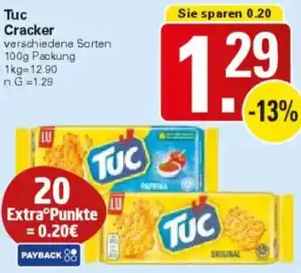 WEZ Tuc Cracker Angebot