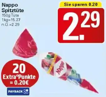 WEZ Nappo Spitztüte Angebot