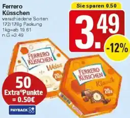 WEZ Ferrero Küsschen Angebot