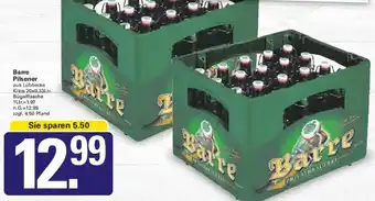 WEZ Barre Pilsener Angebot