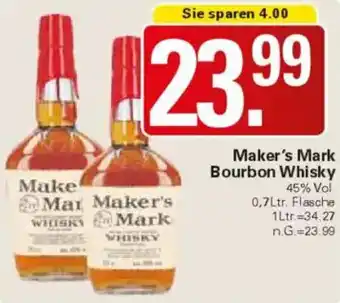 WEZ Maker's Mark Bourbon Whisky Angebot