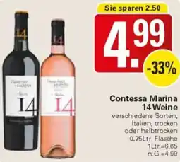 WEZ Contessa Marina 14 Weine Angebot