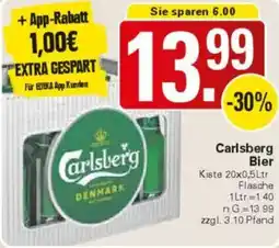 WEZ Carlsberg Bier Angebot