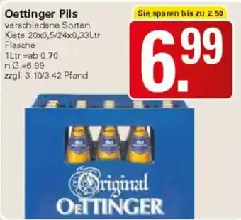 WEZ Oettinger Pils Angebot