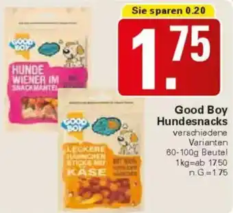 WEZ Good Boy Hundesnacks Angebot