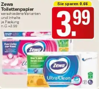 WEZ Zewa Toilettenpapier Angebot