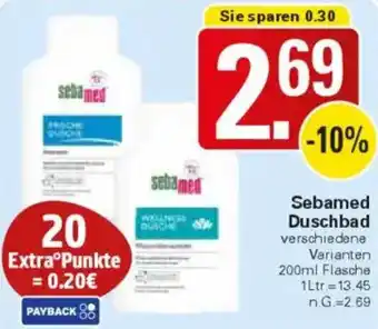 WEZ Sebamed Duschbad Angebot