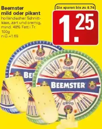 WEZ Beemster mild oder pikant Angebot