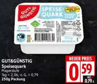 WEZ GUT&GÜNSTIG Speisequark Angebot