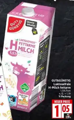 WEZ GUT&GÜNSTIG Laktosefreie H-Milch fettarm Angebot